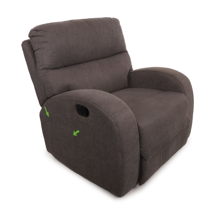 Minhas Furniture Fabric Recliner