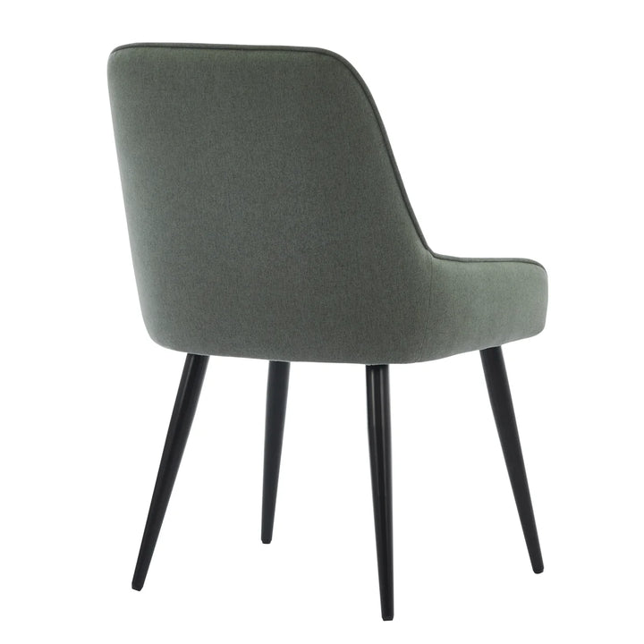 Gemini - Chaises de salle à manger en tissu, paquet de 2