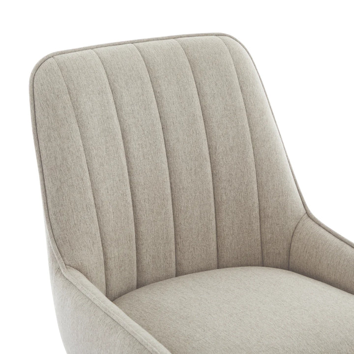 Gemini - Chaises de salle à manger en tissu, paquet de 2