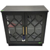 Loxley Rowe Ari Accent Cabinet with Glass Doors