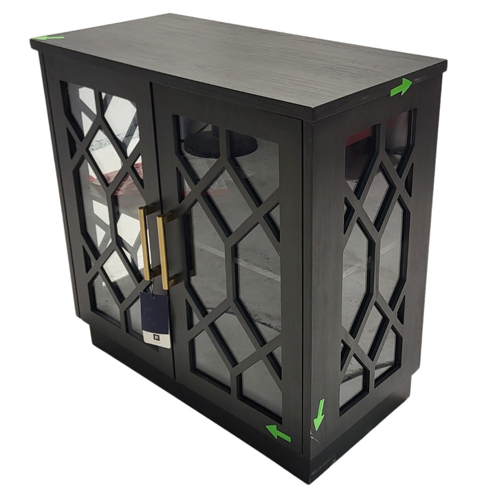 Loxley Rowe - Ari armoire d'appoint avec portes en verre