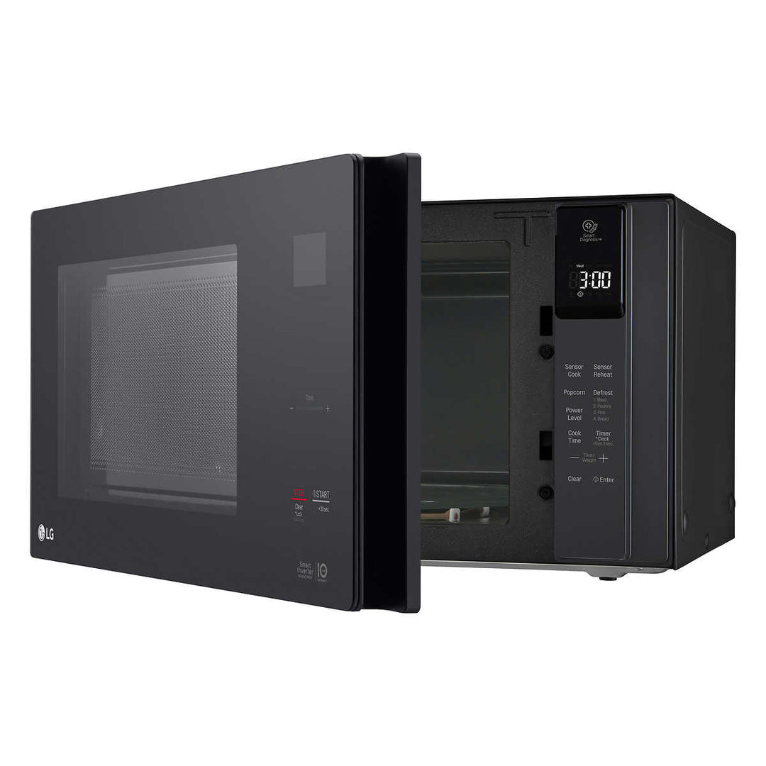 LG 1.5 cu. ft. NeoChef Countertop Microwave in Black Stainless Steel - 1200W 