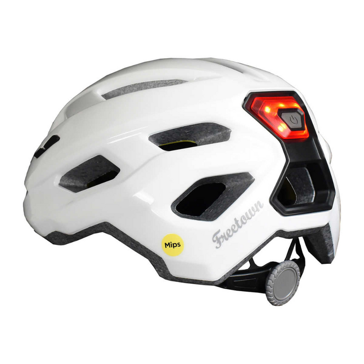 Freetown - Casque de vélo Lumière pour jeunes / adulte avec protection MIPS