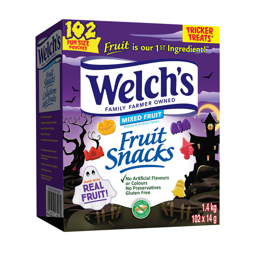 Welch's - Halloween Collations aux fruits