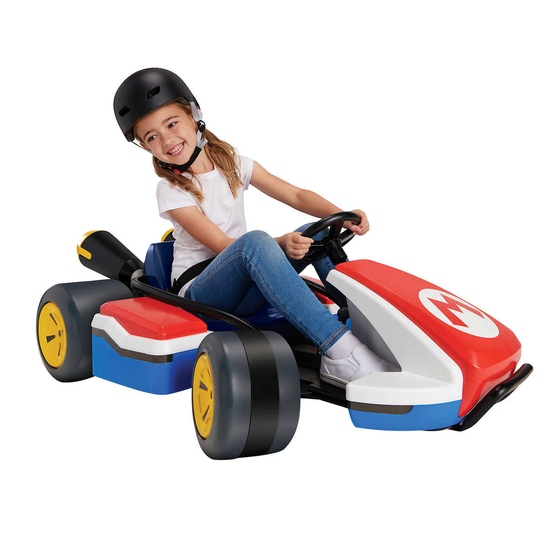 Jakks Pacific - Voiture de course Mario Kart 24V