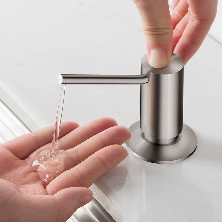 KRAUS - Évier encastré de 32 po avec robinet et accessoires