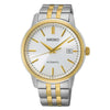 Seiko - Montre cadran blanc