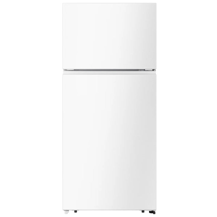 Hisense - Réfrigérateur 30 po 18 pi³ à congélateur supérieur blanc