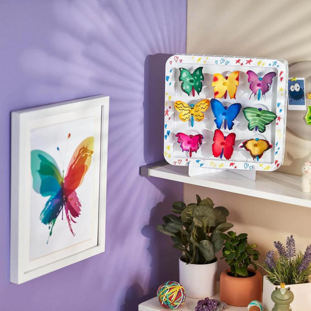 Crayola - Assortiment fleurs et papillons en papier - Kit scientifique