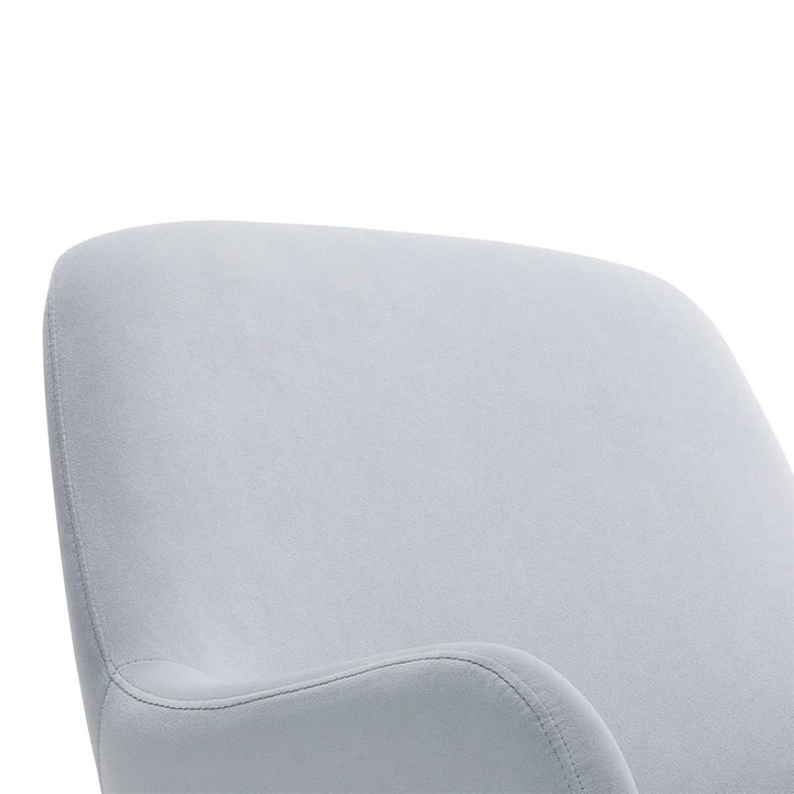 Lillian August Elyse - Fauteuil de bureau en tissu en velours