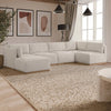 Henredon - 6-Piece Fabric Sectional with Ottoman