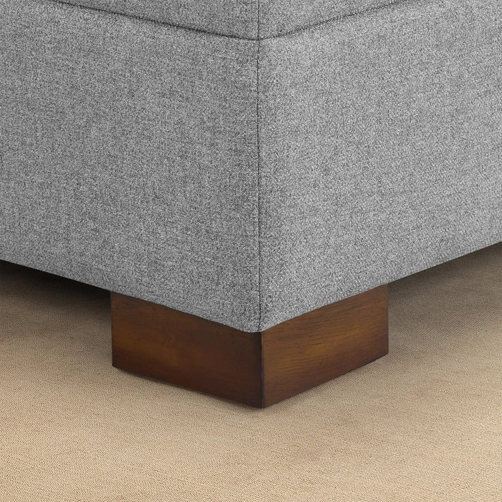 Thomasville Langdon - Sectionnel en tissu 3 pièces avec pouf de rangement