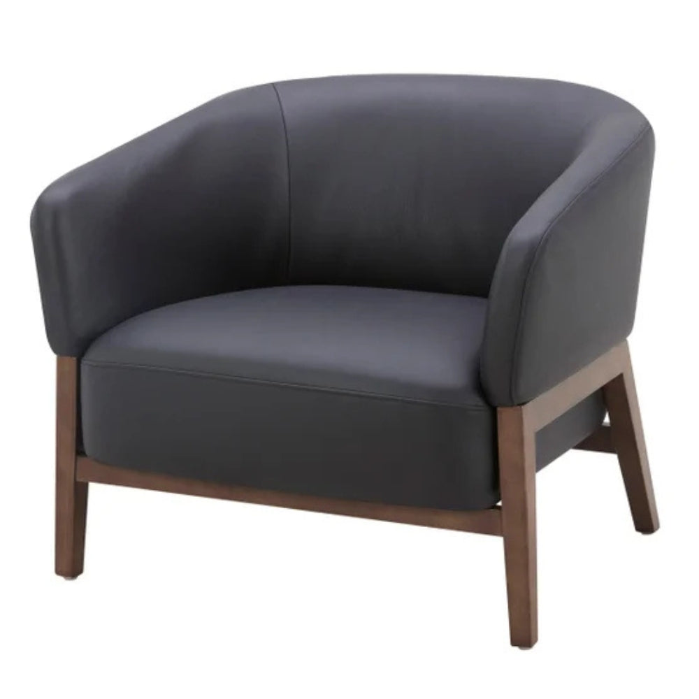 Aiden & Ivy - Fauteuil en cuir pleine fleur