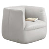 Natuzzi Wally Top Grain Leather Swivel Chair