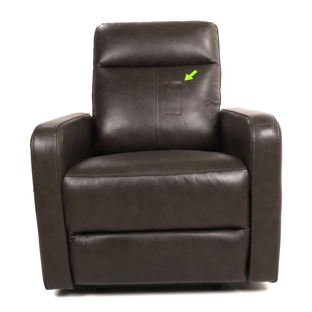 Gilman Creek - Fauteuil inclinable électrique en cuir