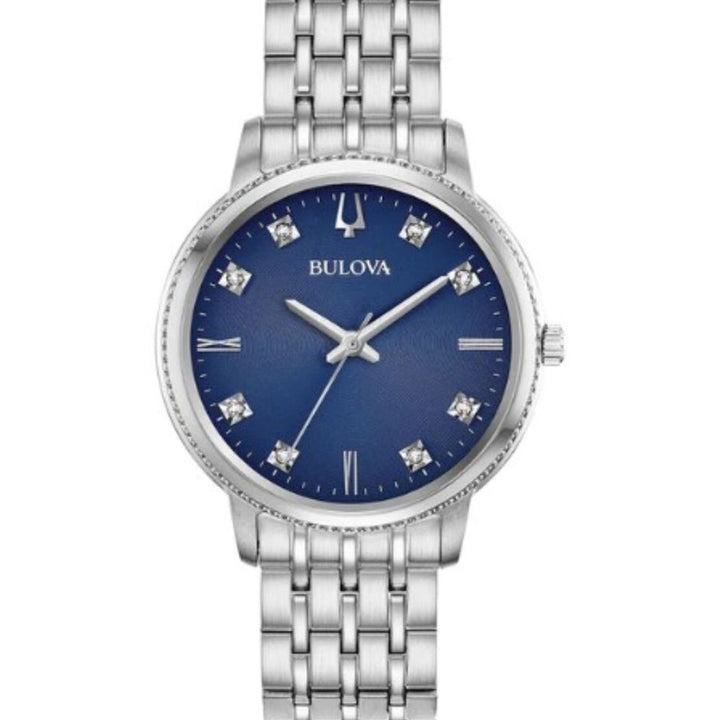 Bulova - Montre quartz diamant