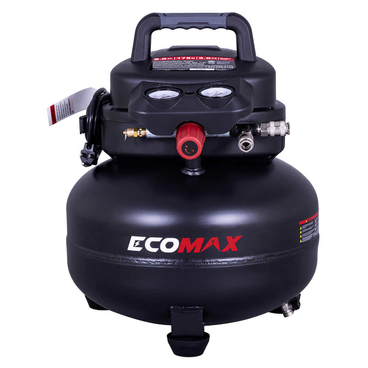 Ecomax - 6Gal Pancake Air Compressor