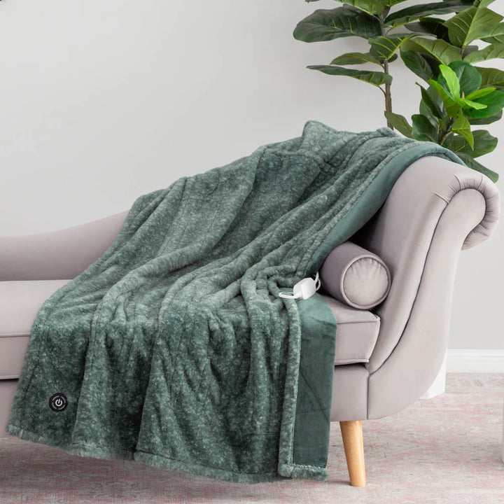 Berkshire Faux Fur Heated Throw