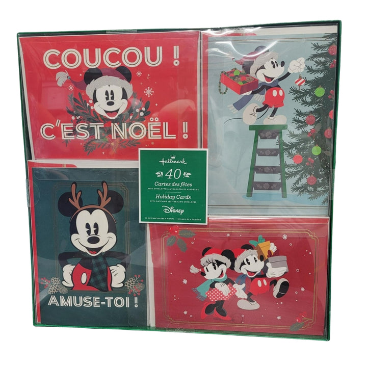 Hallmark - Lot de 40 cartes de Noël