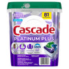 Cascade - Puds pour lave-vaisselle Platinum Plus, paquet de 81