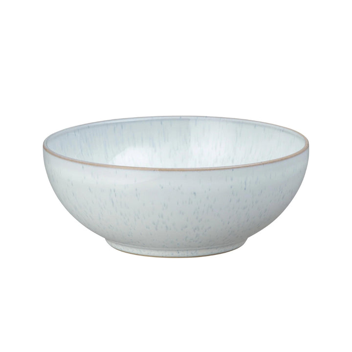 Denby  - Service de vaisselle en grès - White Speckle, 12 Pièces