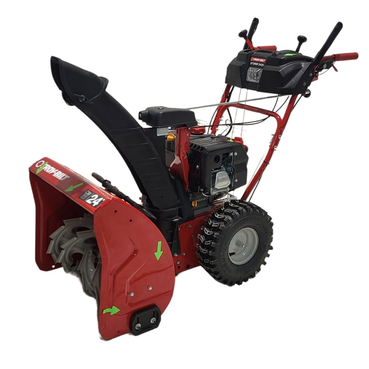 Troy-Bilt - Souffleuse à neige à 2 phases Storm 2435, 24 po