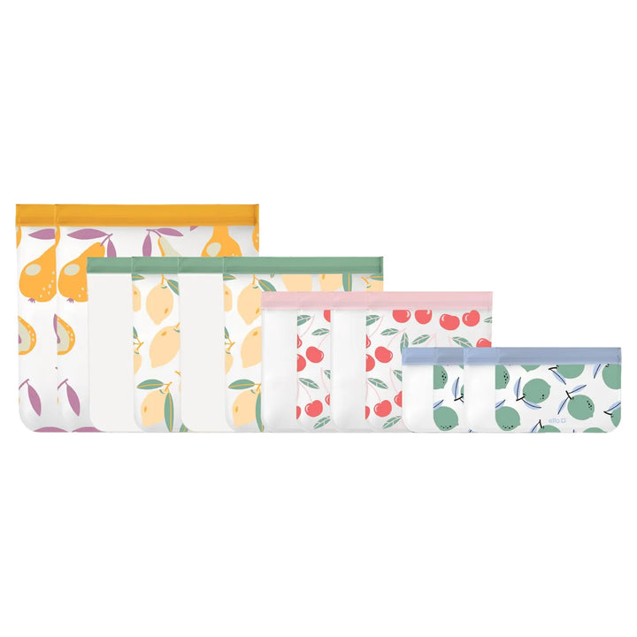 Ello Reusable Food Storage Bags - 14-Pack