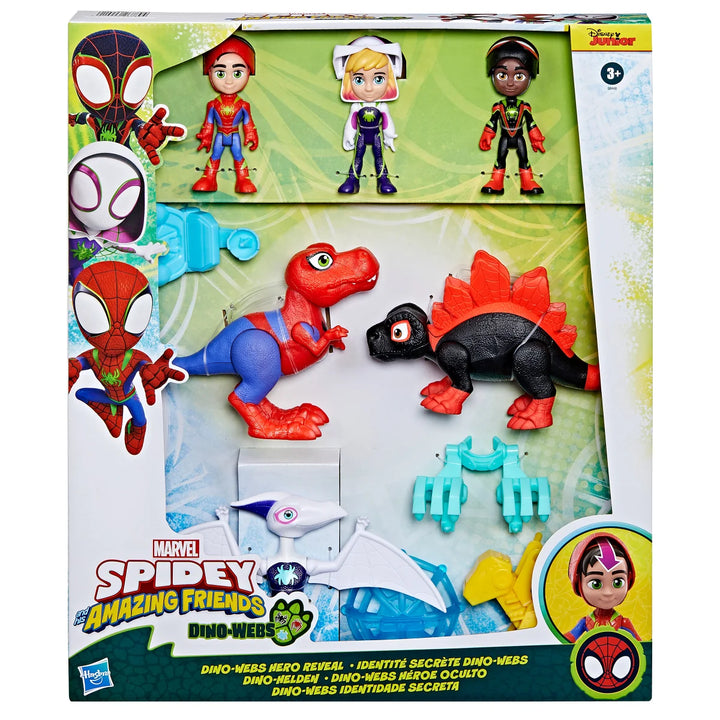Hasbro Spidey and his Amazing Friends Dino-Webs Hero Reveal