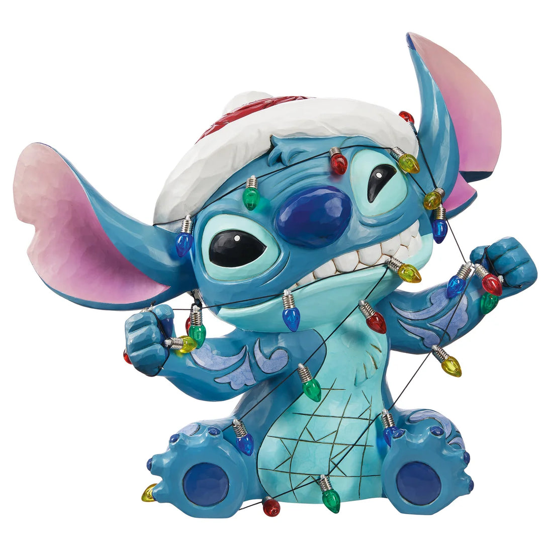 Disney Holiday Stitch Statue