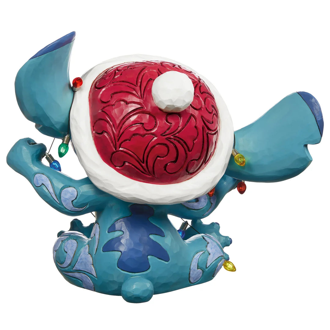 Disney Holiday Stitch Statue