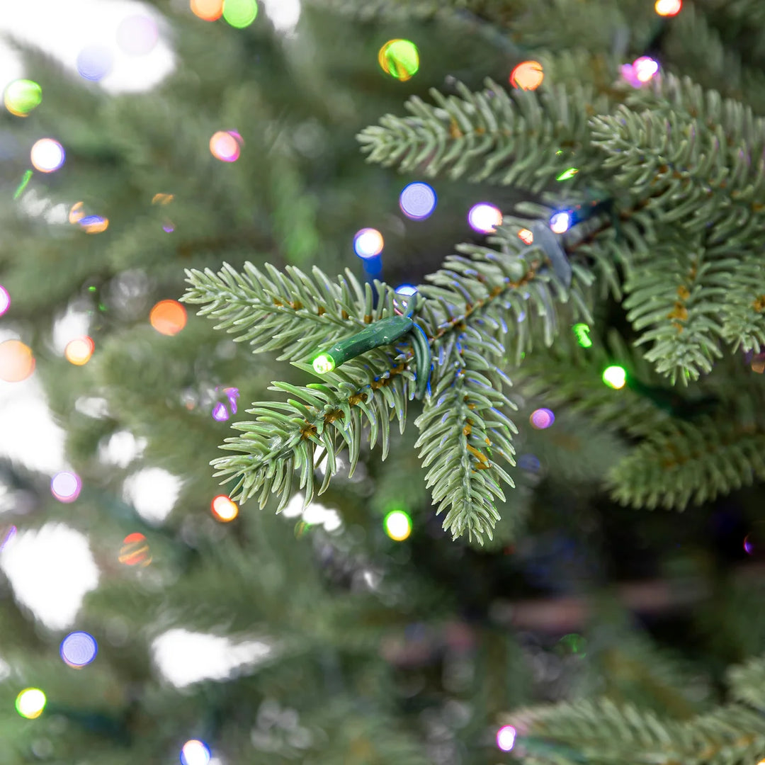 Sapin de Noël artificiel pré-éclairé à DEL scintillantes