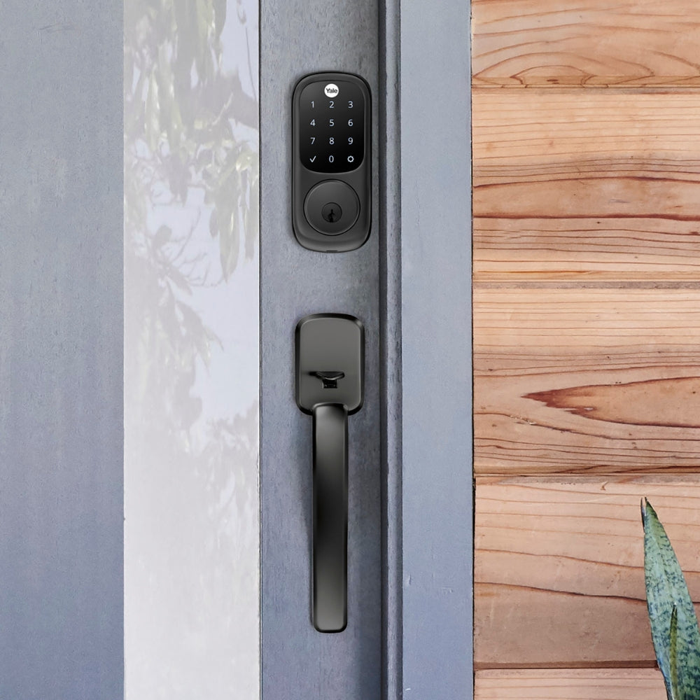 Yale - Serrure à écran tactile Assure Lock avec Wi-Fi/Bluetooth et poignée assortie