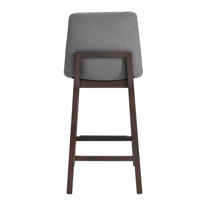 Aiden & Ivy - Tabouret de comptoir en tissu, paquet de 2