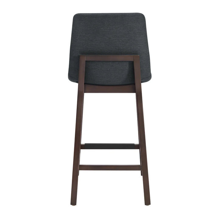 Aiden & Ivy - Tabouret de comptoir en tissu, paquet de 2