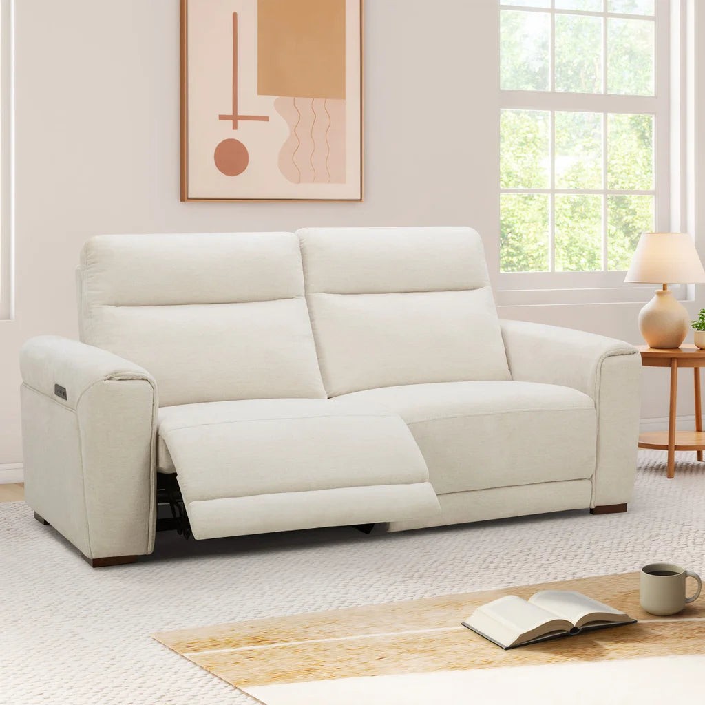 Aiden & Ivy - Canapé inclinable électrique en tissu