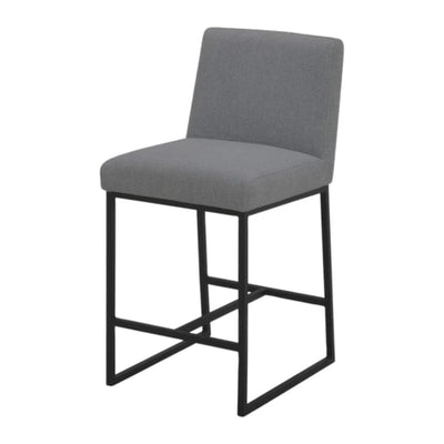 Aiden & Ivy - Lot de 2 tabourets de bar en tissu