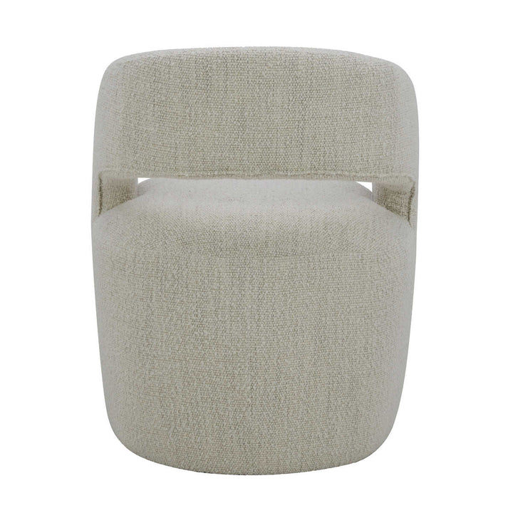 Gilman Creek Kaya Fabric Dining Chair with Casters