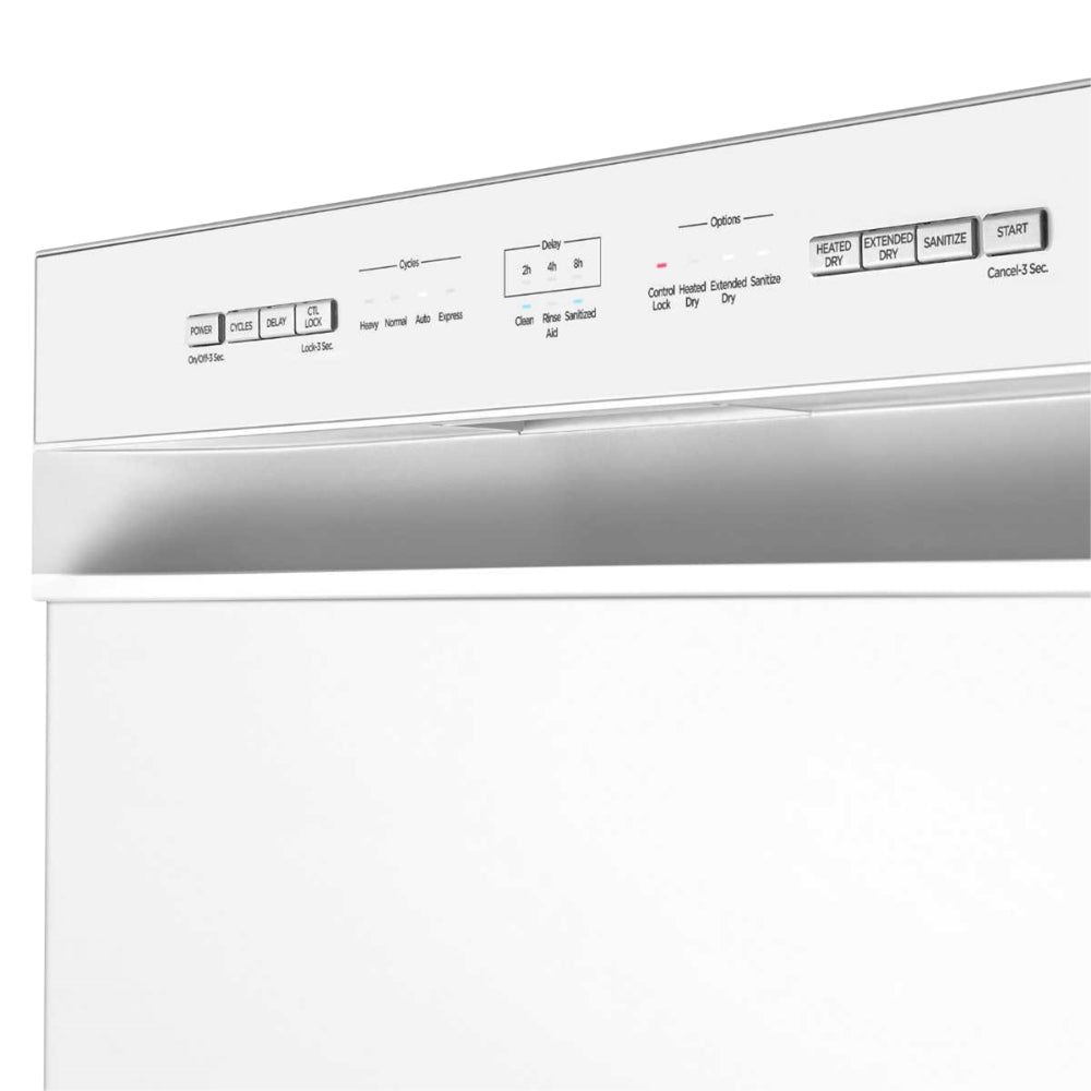 Midea - Lave-vaisselle encastrable avec cuve hybride 24 po