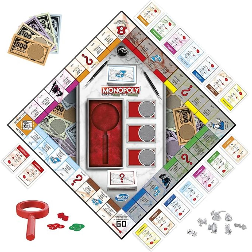 Hasbro - Monopoly Jeu de société à monnaie tordue