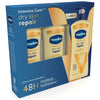 Vaseline - Lotion Répare-peau sèche, 3 x 600 ml