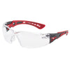 Bollé - Lunettes de sécurité RUSH+, paquet de 3