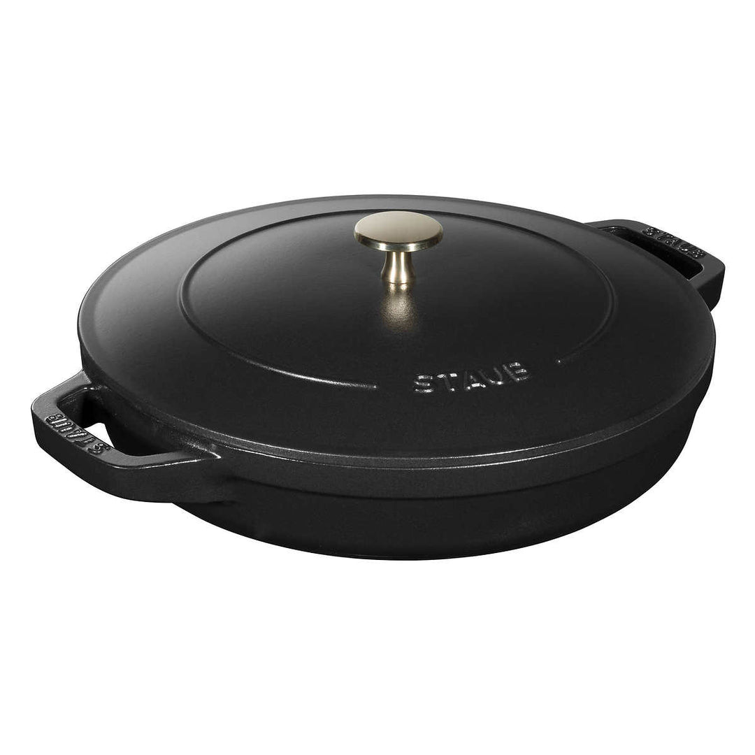 Staub - Ensemble de cocottes empilables en fonte, 3 pièces