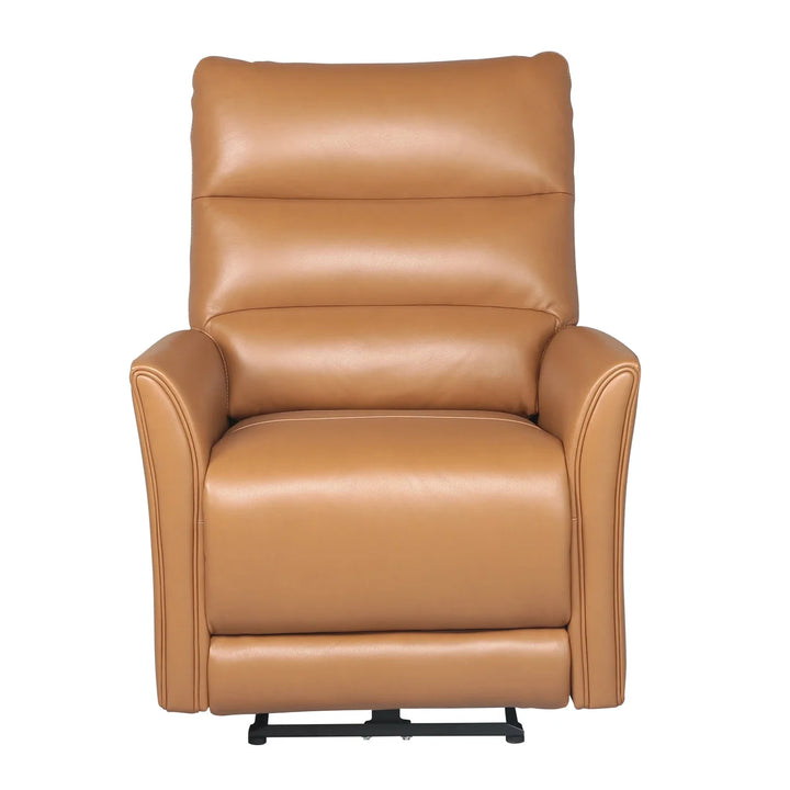 Nice Link - Fauteuil inclinable électrique en cuir pleine fleur