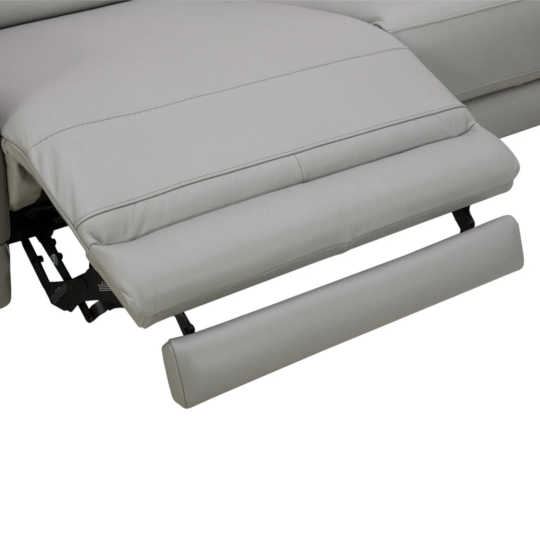 Aiden & Ivy - Canapé d'angle inclinable électrique