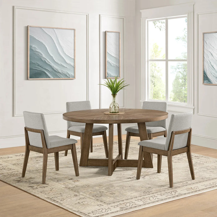 Bayside Furnishings - Mobilier 5 pièces pour salle à manger Leila