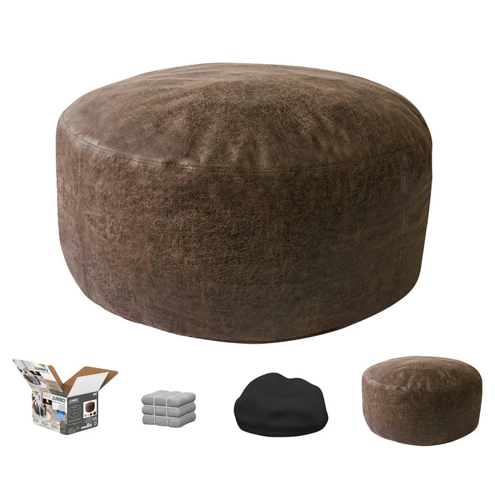 Lounge & Co. Oversized Faux Suede Lounger