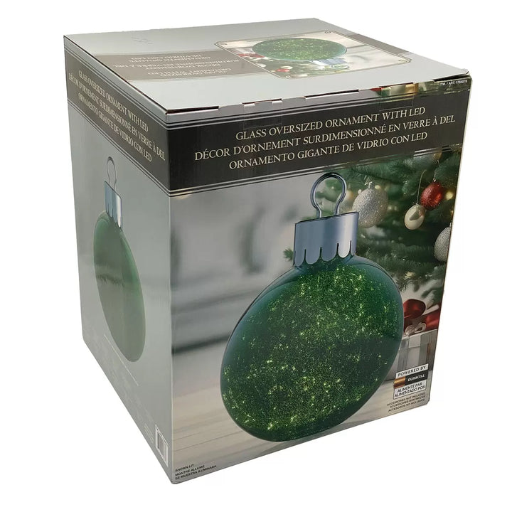 Glass Oversized Ornament