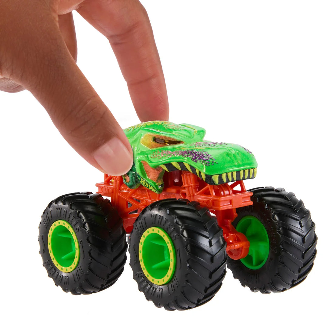 Hot Wheels - Mega Wrex RC avec mini réplique moulée sous pression