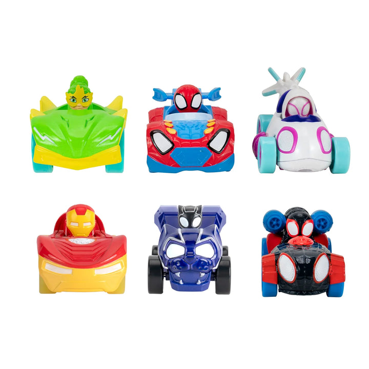 Marvel Spidey Amazing Metals City Track Set - 6-Pack