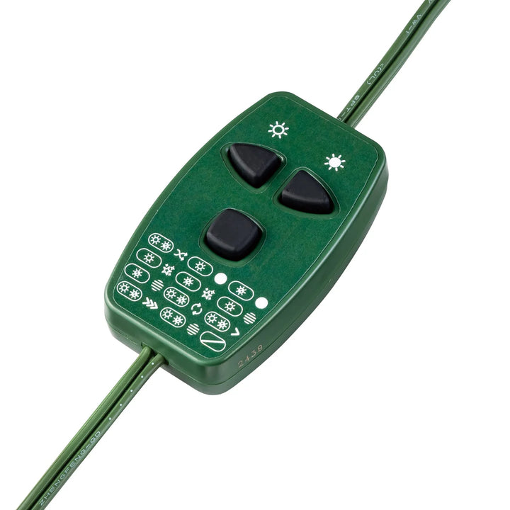 Pre-Lit Artificial Slim Christmas Tree - 1200 Radiant Micro LED Lights